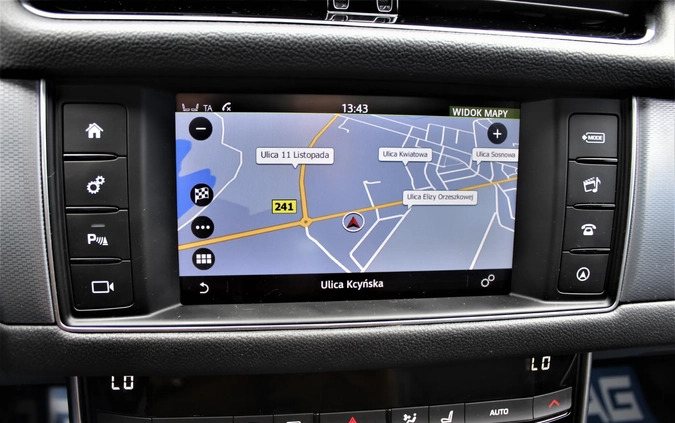 Jaguar XF cena 117800 przebieg: 22000, rok produkcji 2018 z Nowy Targ małe 529